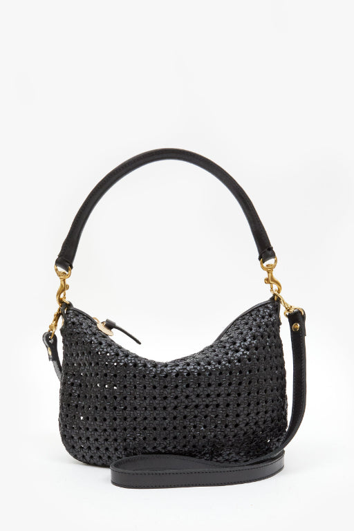 Petit Moyen Messenger in Black Rattan