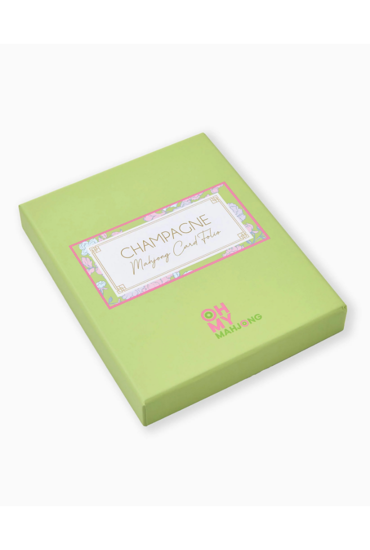 Green box with a label on a white background