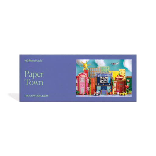 Paper Town 100 Piece Puzzle (Kids Favorite)