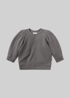 Gray sweatshirt on a light gray background