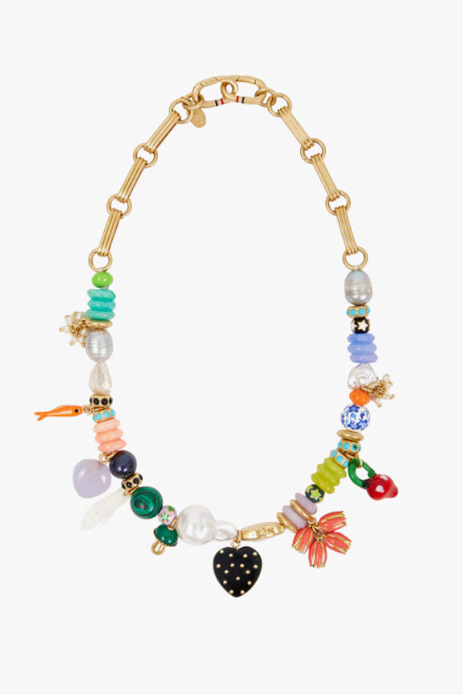 Beaded Statement Necklace