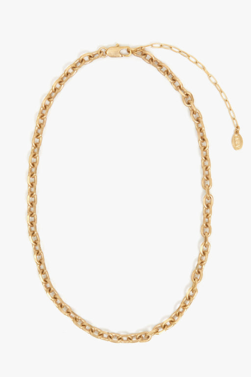 Charm Chain Necklace 18" Gold Vermeil