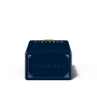 Navy blue rectangular device with 'FIELDBAR' branding on a white background