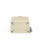 Beige electronic device with 'Fender' branding on a white background