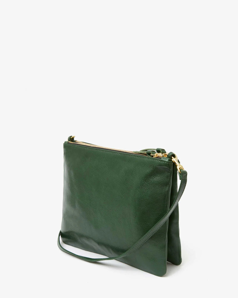 The Double Sac Bretelle in Evergreen