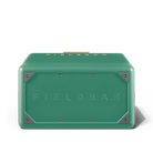 Green container with 'Fieldbar' branding on a white background