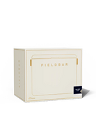 White box with 'FIELD BAR' branding on a white background