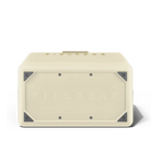 Beige rectangular device with 'FIELDBAR' branding on a white background
