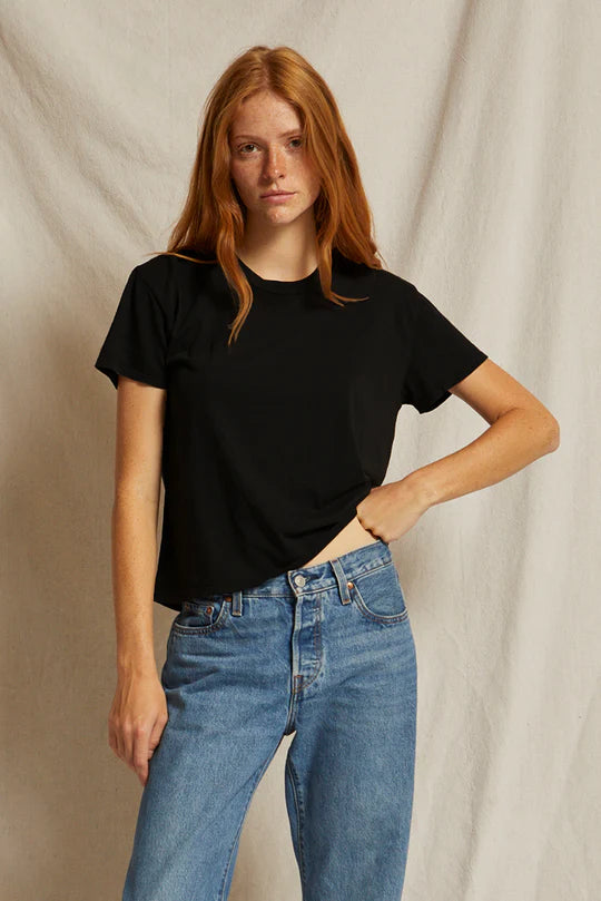 Harley Tee in True Black