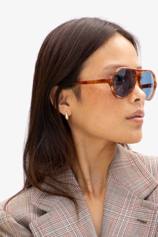 Lizzie Sunglasses Havana Tortoise