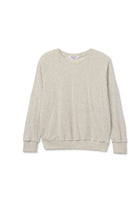 Beige sweater on a white background