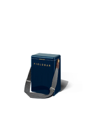 Blue Fieldbar product with a strap on a white background