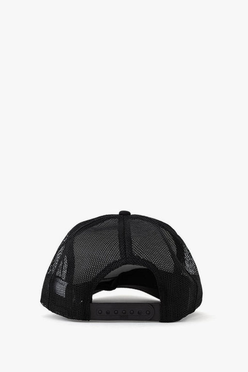 Bourgeoisie Sauvage Trucker Hat: Black w/ Cream