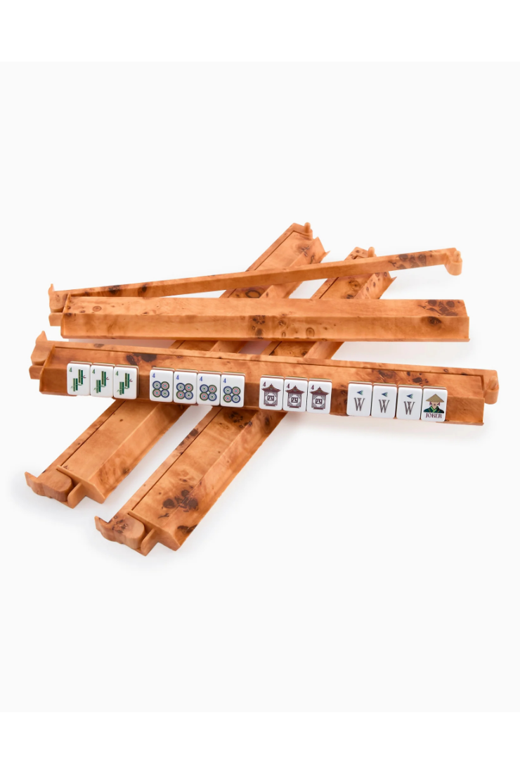 Wooden sticks with labels on a white background
