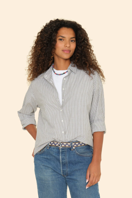 Beau Shirt Sage White