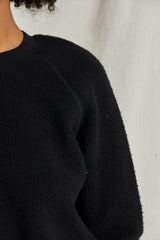 Ziggy Sweatshirt in True Black