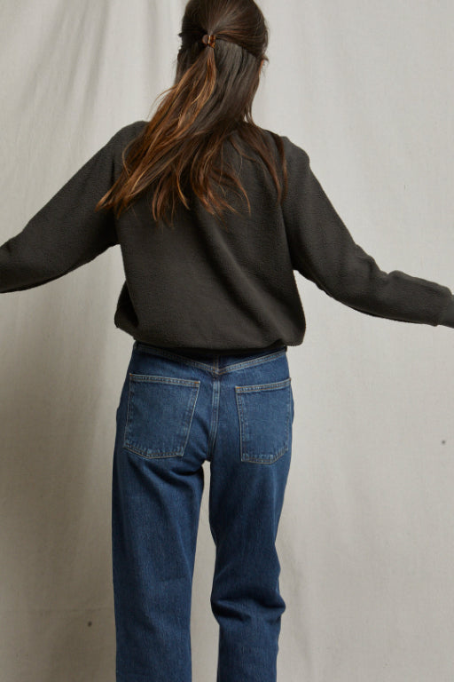 Ziggy Sweatshirt in Vintage Black