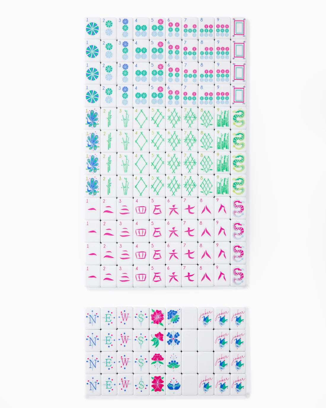 Sheet of decorative stickers with various designs on a white background