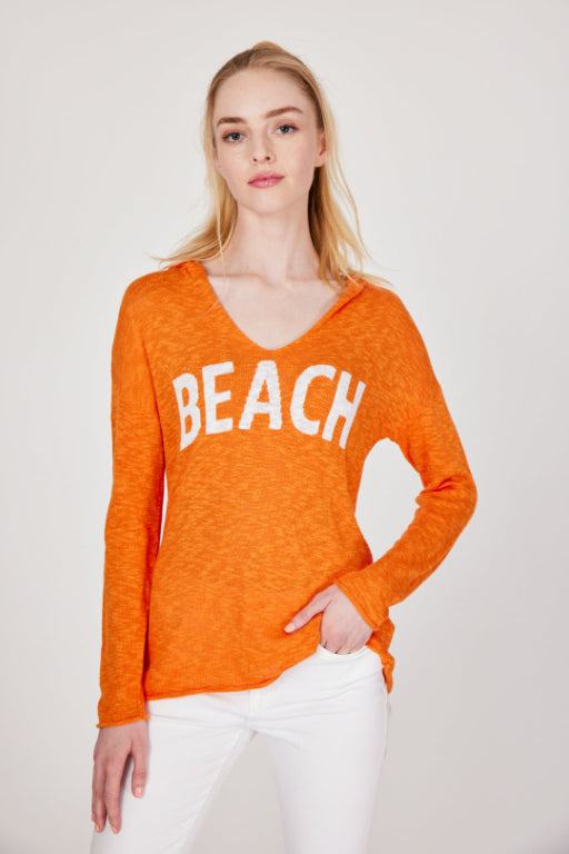Beach Hoodie Orange