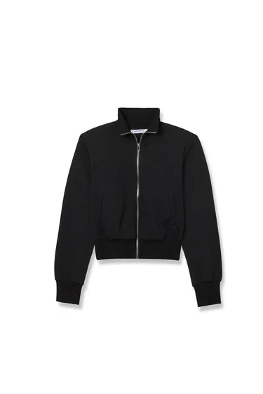 Black jacket on a white background