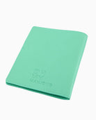 Green wallet with 'OH MY MAHONG' text on a white background