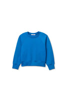 Blue sweatshirt on a white background