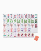 Set of colorful playing cards with various designs on a white background