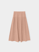Beige skirt on a white background
