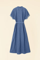 Linnet Dress Blue Rinse