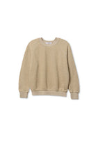 Beige sweatshirt on a white background