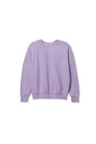 Purple sweatshirt on a white background