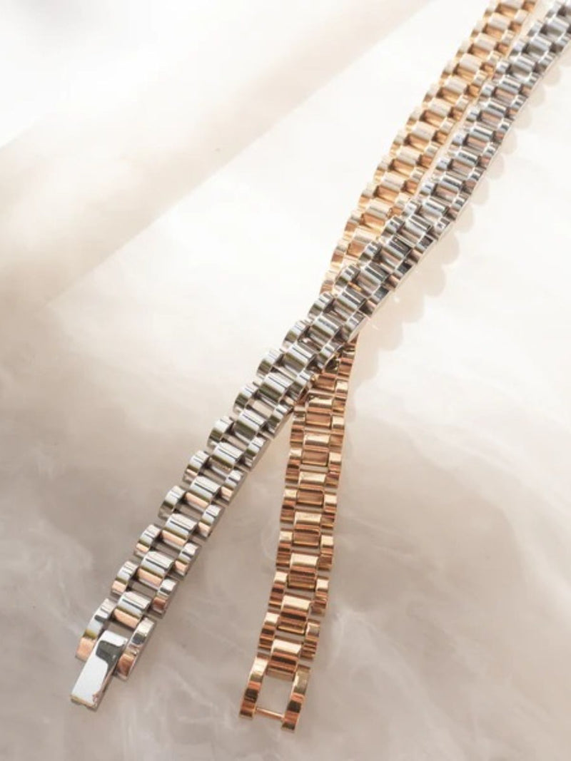 Timepiece Bracelet - Silver