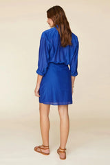 Arly Dress- Lapis Lazuli